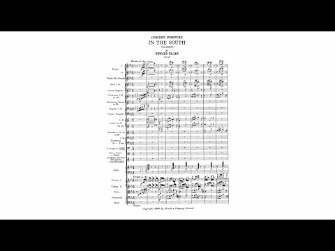 Elgar: "In the South (Alassio)" Overture, Op. 50 (with Score)
