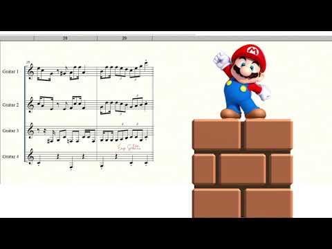 Super Mario Bros   Ensemble   Over World TEMA