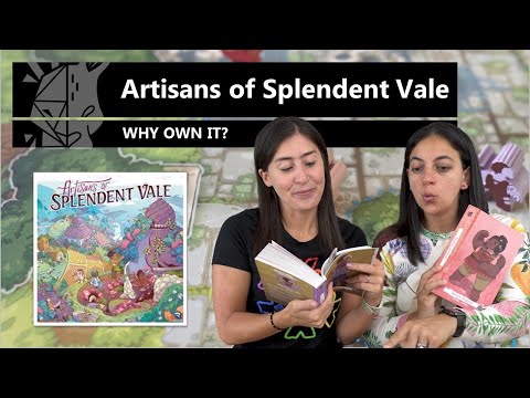 Artisans of Splendent Vale ~ Choose-Your-Own-Adventure Book Club ? | Board Game Review