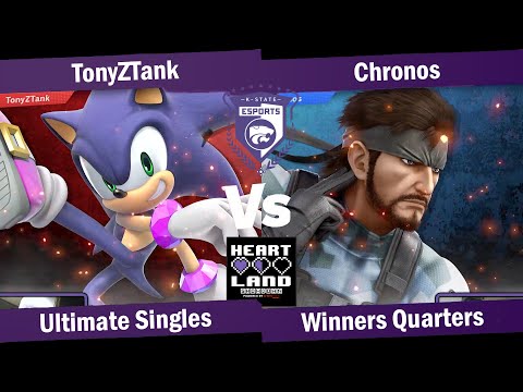 Heartland Showdown Winners Quarters - TonyZTank (Sonic) Vs. Chronos (Snake)
