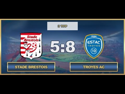AFL17. France. Ligue 2. Day 3. Stade Brestois-Troyes AC