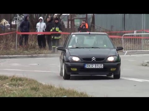 Fic Wojciech / Mosio Krzysztof - Citroen Saxo - KJS Babski SuperOeS LASCAR Gorlice 06-03-2016