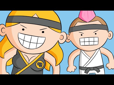 PERA TOONS 99 - COBRA KAI contro KENNY!