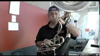 NW Interview - Sam Pilafian Playing Sousaphone at NW State webcast on Banddirector.com