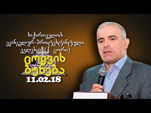 ცოდვის ბუნება - შმაგი ჭანკვეტაძე - 11.02.2018