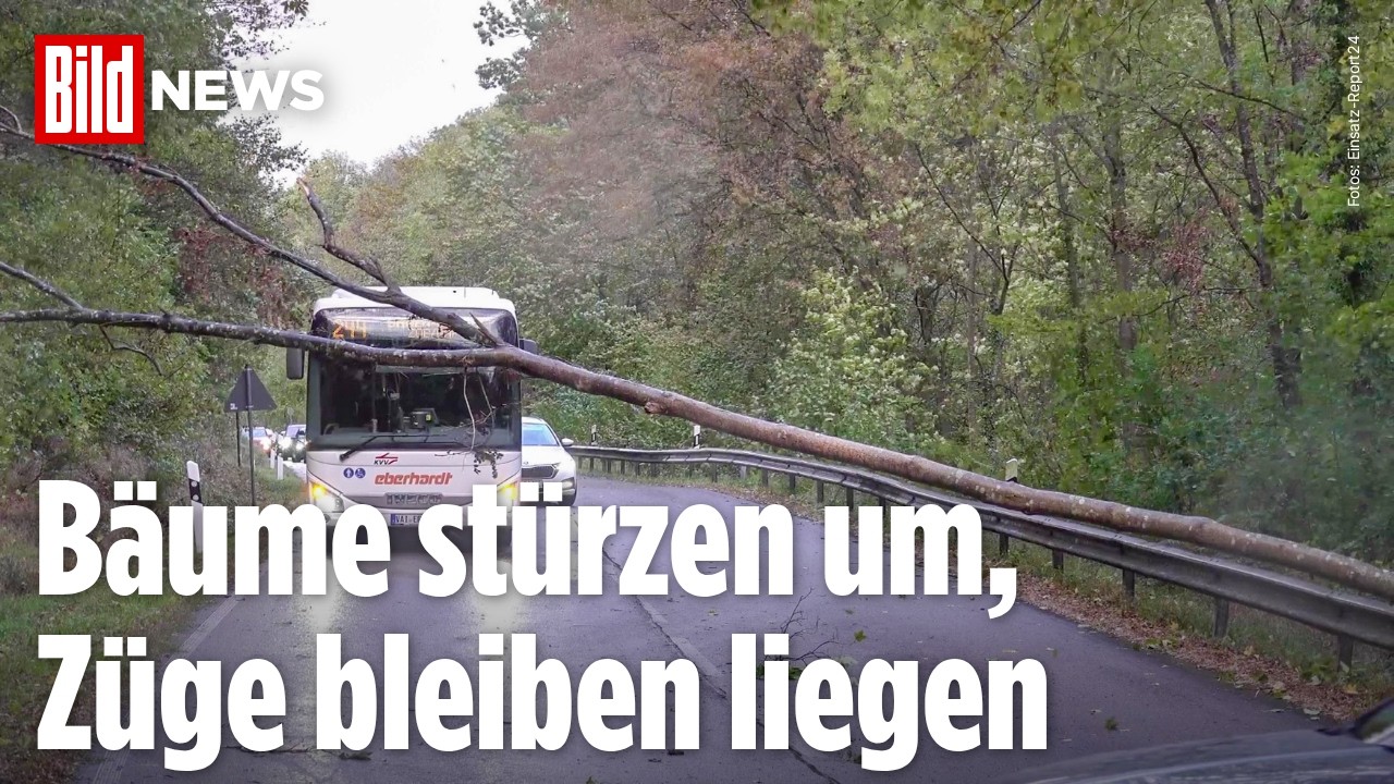 Nach „Luise“ kommt jetzt „Manja“: Sturm-Chaos in Deutschland!