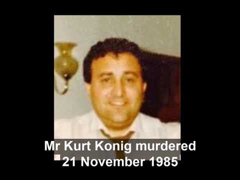 Kurt Konig 21 11 1985 and the IRA