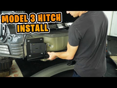 Tesla Model 3 Tow Hitch Install - Etrailer