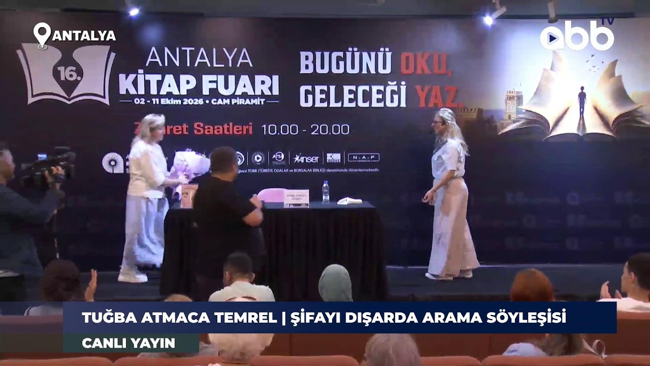 16. Antalya Kitap Fuarı Tuğba Atmaca Temrel Söyleşisi