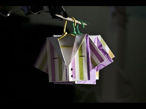 How to make a origami shirt Video