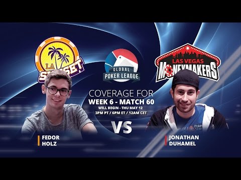 Replay: GPL Week 6 - Americas Conf. Heads-Up - Fedor Holz vs. Jonathan Duhamel - W6M60