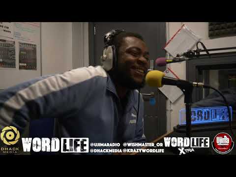 Wish Master Freestyle on The Wordlife Show hosted by Krazy @dhackmedia