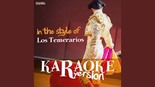 Llorarás (Karaoke Version)