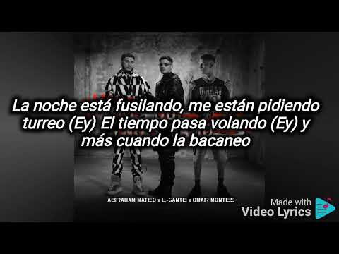 Abraham Mateo,L Gante,Omar Montes - "VAMOS QUE NOS VAMOS" (LETRA)