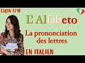 L Alphabet En Italien L Alfabeto Cours Italien Débutants 1 14