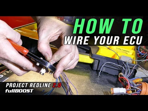 The mega Fueltech how to wiring video | Project Redline 2.0 Ep 19 | FullBOOST