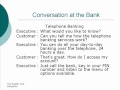 Conversation at the Bank [Unit 71] 