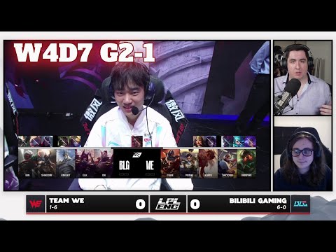 WE vs BLG - Game 1 | Week 4 Day 7 LPL Summer 2025 Split 3 | Team WE vs Bilibili Gaming G1 full