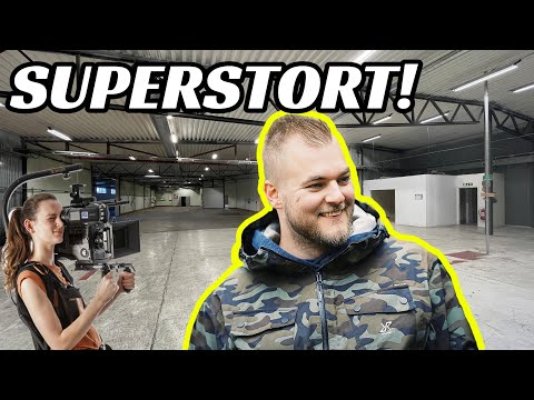 Maxat nr 3: Visar nya inspelningsplatsen 2000 m2 - [VLOGG #382]