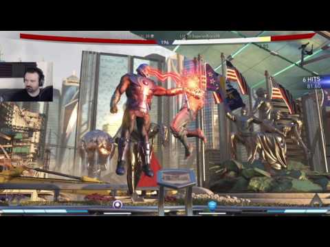 Injustice 2 2nd MP Set Gameplay pt29 - Darkseid vs. Aquaman