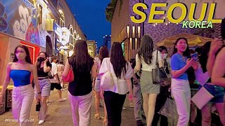 [4K]🔥Walking in Itaewon on Saturday Night - Street Fashion - Walking Tour SEOUL KOREA 2022