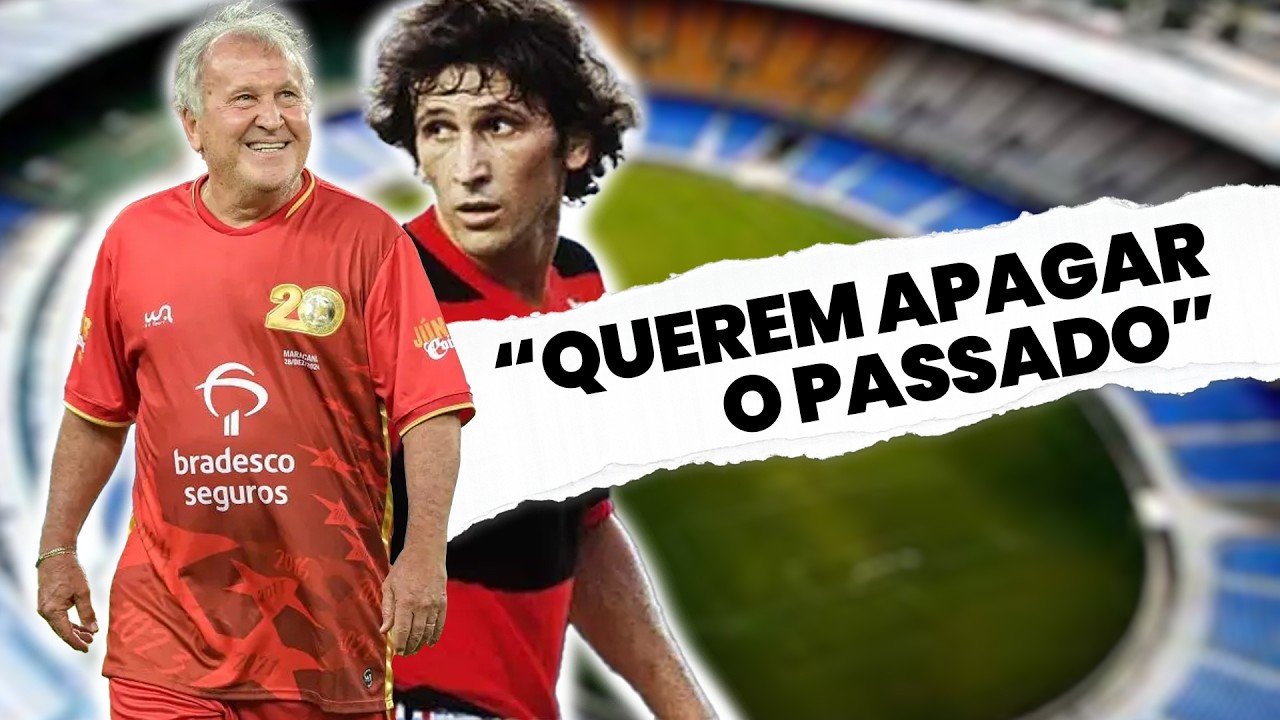 ZICO DETONA TENTATIVA DE APAGAMENTO DO FUTEBOL 