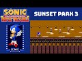 Sonic Triple Trouble Sunset Park 3 Sonic In 1 09