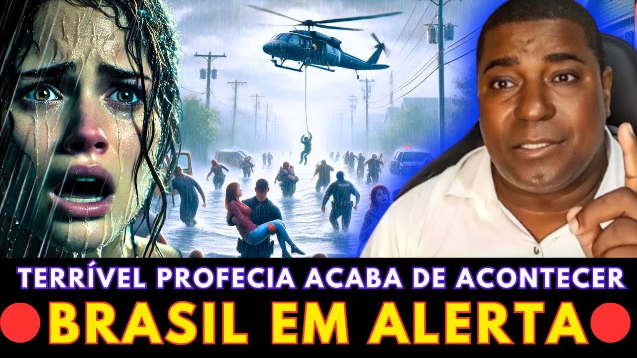 ALERTA MÁXIMO! Deus AVISOU O POVO SOBRE ISSO E JÁ COMEÇOU - TODOS ESTÃO ASSUSTADOS