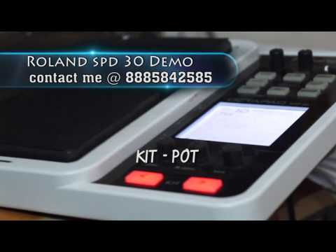 Roland Octapad Spd 30 demo