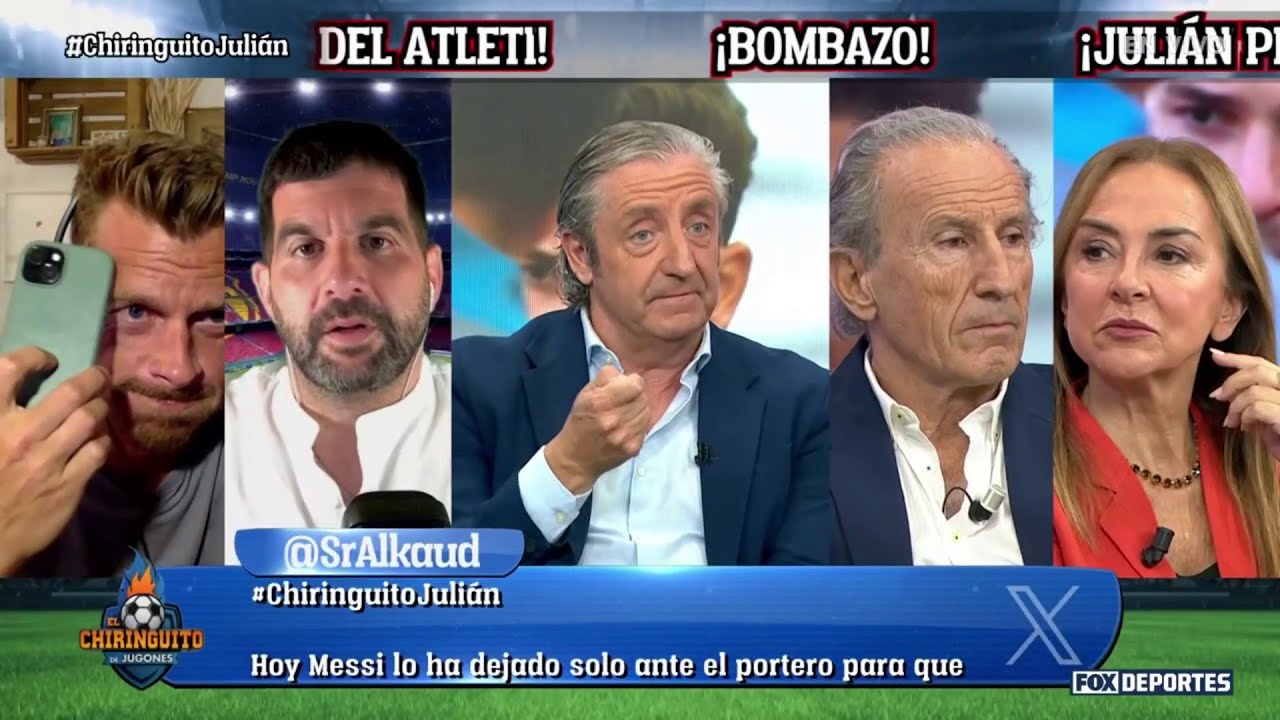 💥🔥 JULIÁN ÁLVAREZ y su emblemática FRASE sobre marcharse del ATLÉTICO DE MADRID | El Chiringuito