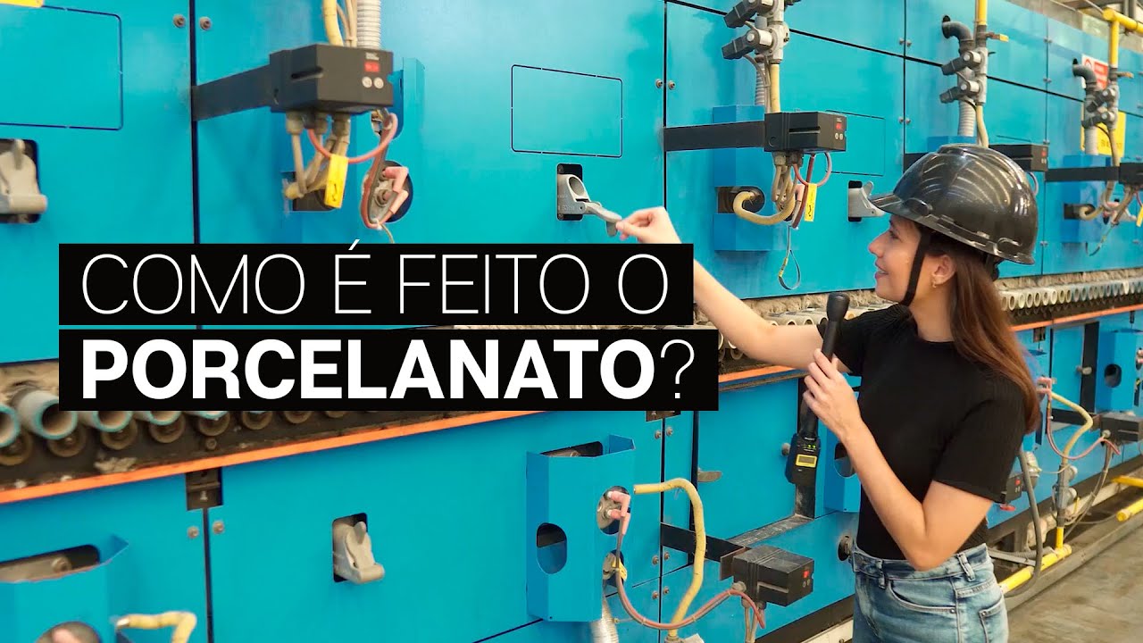 Como é feito o porcelanato? | TOUR pela FÁBRICA Biancogres