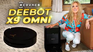 Ecovacs Deebot X9 Pro Omni | Best Robot Vacuum and Mop Review | Smart Home 2025