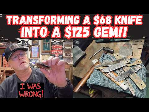 Transforming a Broken $68 eBay Knife Into a $125 Vintage Case Gem! + I Was Wrong!