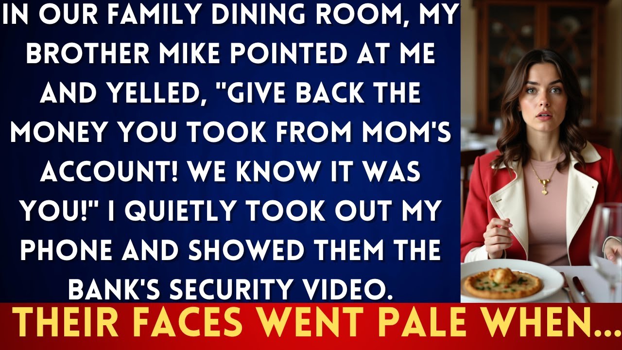 At Thanksgiving Dinner, My Brother Demanded 'Return The $50K Or You'll Never See Mom Again'—So I...