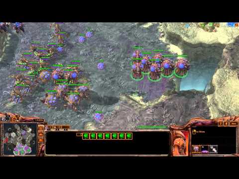 StarCraft II ZvP Gameplay No Commentary