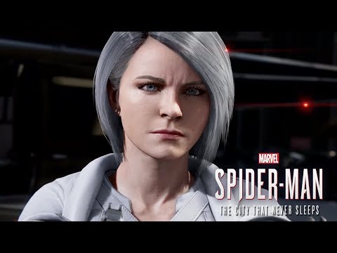 All SILVER Sable Scenes | SPIDER-MAN PS4 SILVER LINING DLC