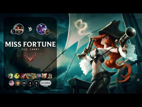 Miss Fortune ADC vs Vayne - NA Grandmaster Patch 12.23