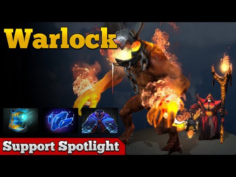 Support Spotlight: Warlock Hard Support | Dota 2 7.31d