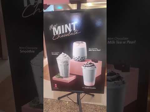 Choco Mint by Gong Cha #drinks #desserts #food #minuman #gongcha #chocomint #chocolate #jajan