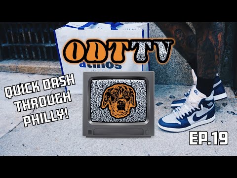 ODT TV EP.19 | Pitstop in Philly - Atmos and Mitchell & Ness!