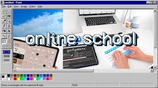 study vlog ✰ exam routine & online school!