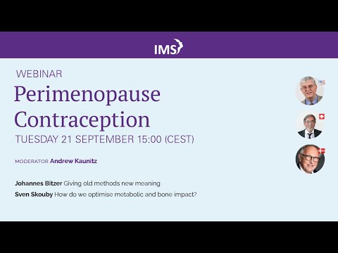 video:Perimenopause contraception