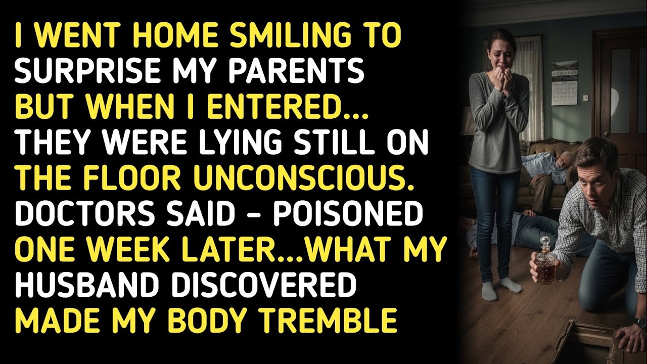 I WENT HOME SMILING TO SURPRISE MY PARENTS BUT WHEN I ENTERED... THEY WERE LYING STILL ON THE FLO...