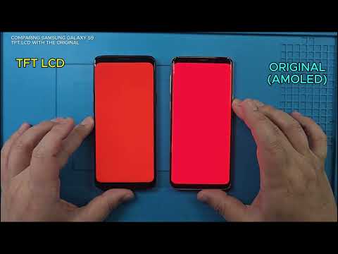 COMPARING SAMSUNG GALAXY S9 TFT LCD WITH THE ORIGINAL #galaxys9 #aliexpress