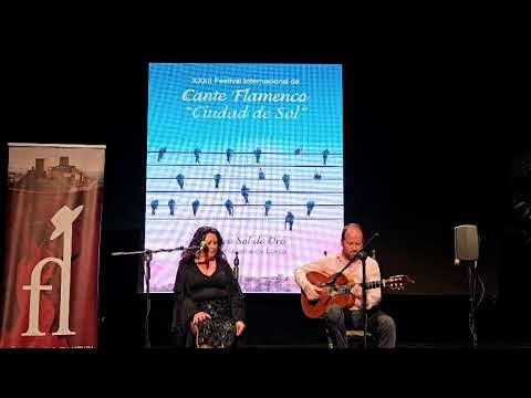 María Josefa Abad Rosales, de Córdoba - Flamenco Lorca, Gala de Pulpí, 7-10-23