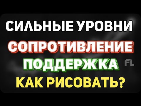 СИЛЬНЫЕ УРОВНИ ПОДДЕРЖКИ И СОПРОТИВЛЕНИЯ КРИПТОВАЛЮТ | КАК ОПРЕДЕЛИТЬ?