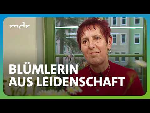 Seltener Handwerksberuf: 62-Jährige stellt in Sebnitz Kunstblumen her | MDR um 4 | MDR