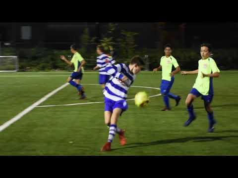 Rotterdam United JO14-1 vs OLIVEO JO15-1 oefenwedstrijd