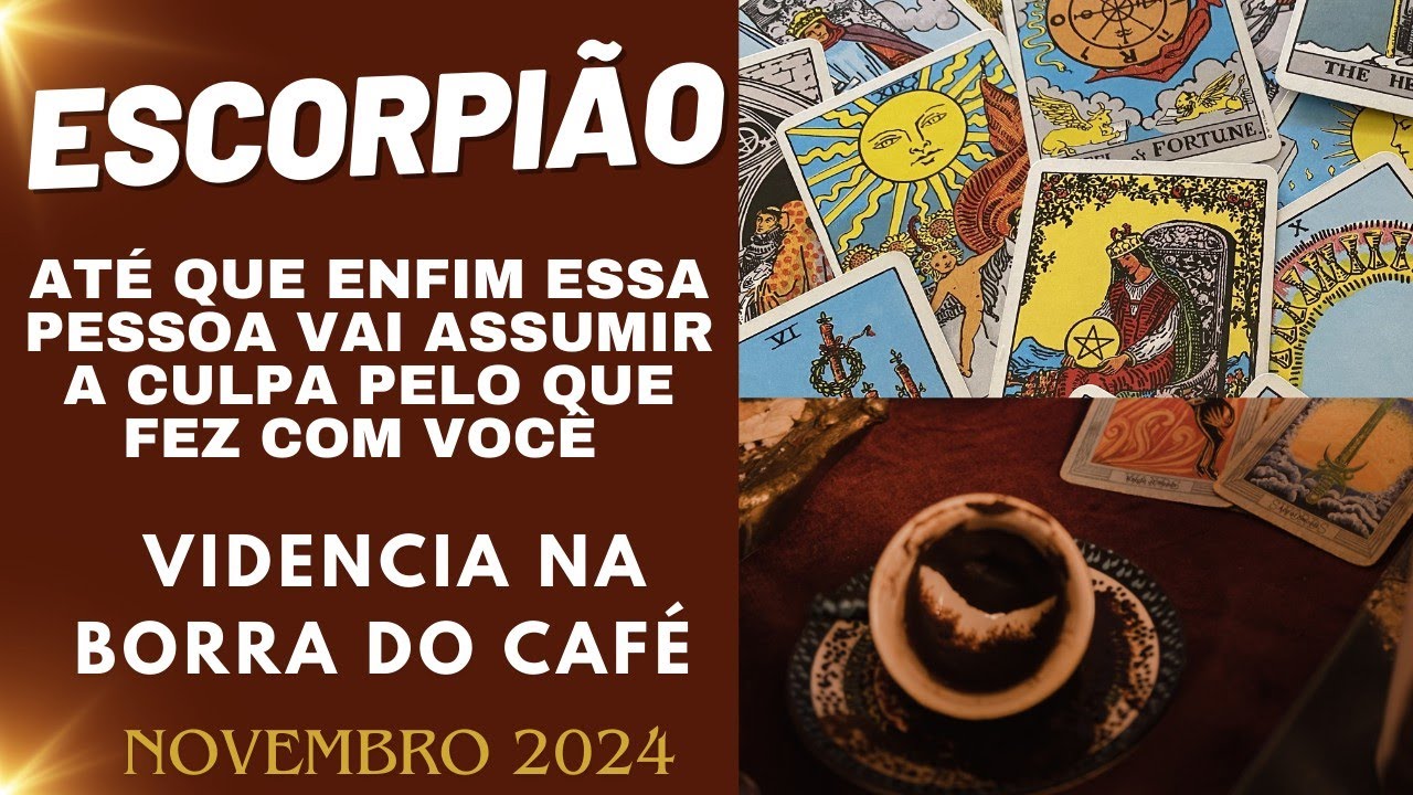 ♏ESCORPIÃO ATÉ QUE ENFIM ESSA PESSOA VAI ASSUMIR A CULPA PELO QUE FEZ COM VOCÊ