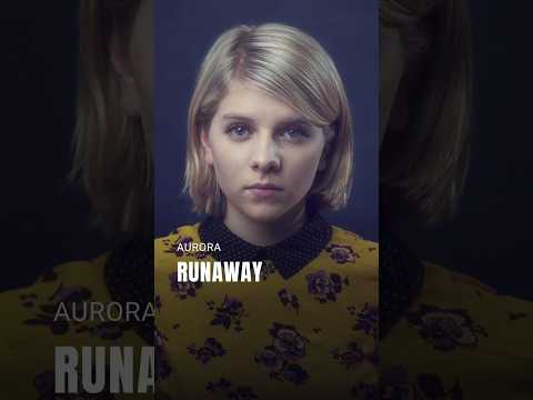 Aurora • Runaway (lyric video) #Shorts